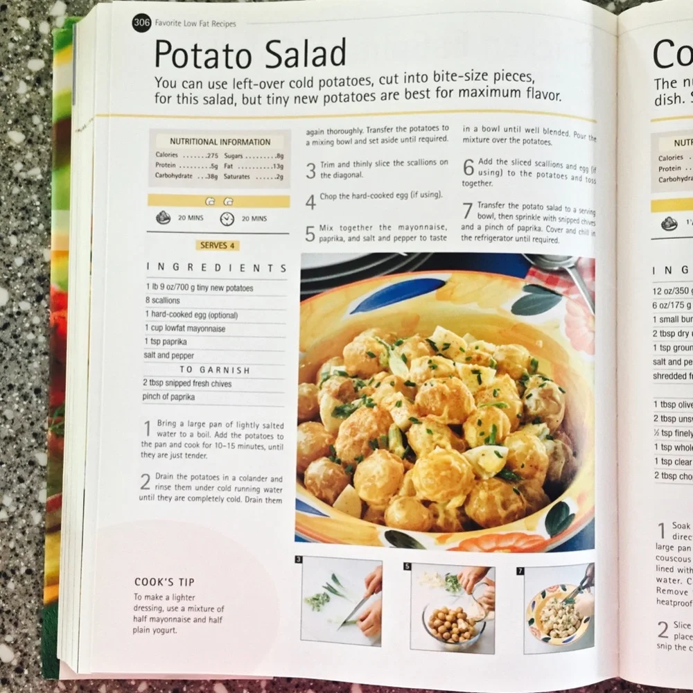 FAVORITE LOW FAT DISHES Cookbook